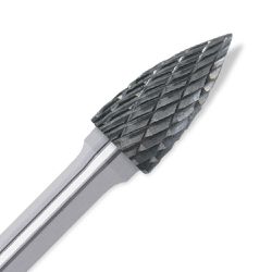 Lima Rotativa Árvore Pontiaguda em Metal Duro 10mm (45,0049) - Rocast