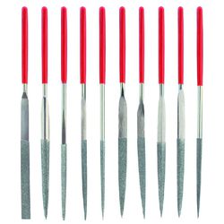 Jogo de Lima Agulha Diamantada 10 peças 140mm 81,0001 ROCAST