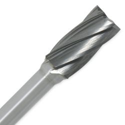 Lima Rotativa Cilíndrica Com Corte Frontal Para Alumínio 8mm (45,0080) - Rocast