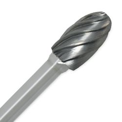 Lima Rotativa Oval Para Alumínio 8mm (45,0095) - Rocast