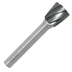 Lima Rotativa Cônica Invertida Para Alumínio 12mm (45,0117) - Rocast