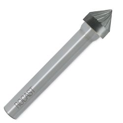 Lima Rotativa Cônica 60° Para Alumínio 12mm (45,0122) - Rocast