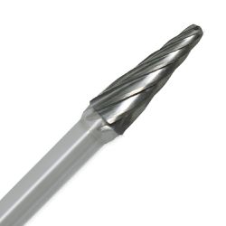 Lima Rotativa Cônica Com Raio Para Alumínio 6mm (45,0129) - Rocast