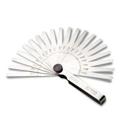 Calibrador de Folga Tipo Leque 13 Lâminas 114mm - 0,05 - 1,00mm (76MB) - Starrett