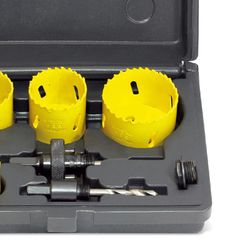 Kit Serra Copo Bimetálica com Dentes Variáveis 9 peças 19 a 57mm 97,0001 ROCAST