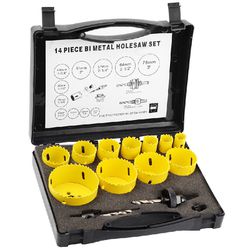 Kit Serra Copo Bimetálica com Dentes Variáveis 14 peças 19a76mm 97,0002 ROCAST