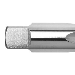 Macho Manual Seriado Aço Rápido HSS Rosca Cônica Tubo NPT Bit 3/8 22,0083 ROCAST