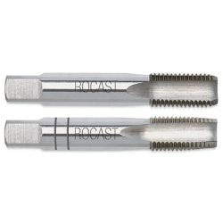 Jogo de Macho Manual HSS - BSW 1/12'' - 12FPP DIN351 Com 2 Peças (22,0111) - Rocast