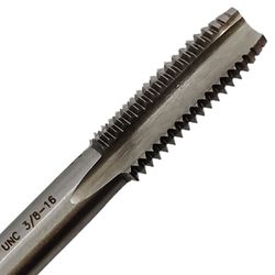 Macho Manual Para Rosca Postiça HSS - UNC 3/8'' - 16FPP (256,0019) - Rocast