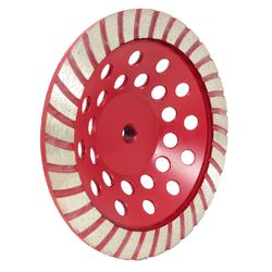 Rebolo Diamantado Tipo Prato Com Rosca M14x180mm (254,0004) - Rocast