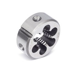 Cossinete Aço Rápido HSS Rosca Whitworth Grossa BSW Bitola 7/8pol 13,0075 ROCAST