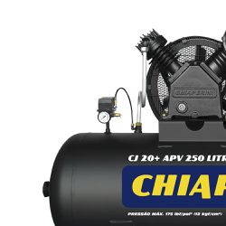 Compressor de ar Alta Pressão 20 Pcm 250 Litros (CJ 20+ APV 250l) – Chiaperini 