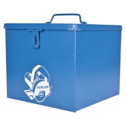 Caixa Baú de Metal Para Serra Mármore e Ferramentas (12) - Fercar