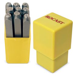 Jogo de Punção Numérico 9 peças 5,00mm 60,0006 ROCAST