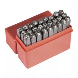 Jogo de Punção Alfabético 2,00mm - 27 Peças (60,0012) - Rocast