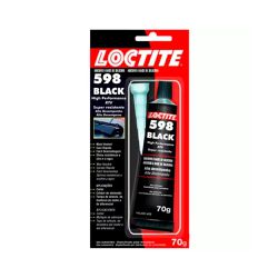 Silicone Alta Temperatura Não Corrosivo 598 Black 70g - Loctite