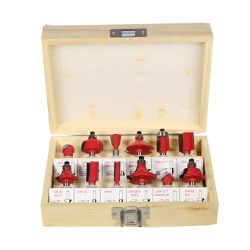 Jogo de Fresas Para Tupia 12 Peças 91,0001 - ROCAST