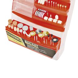 Kit de Acessórios para Micro Retífica 150 peças 116,0001 ROCAST