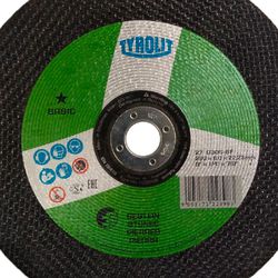 Disco de Desbaste Refratário 9" x 1/4" x 7/8" - Basic - C30S-BF - 222898 - TYROLIT