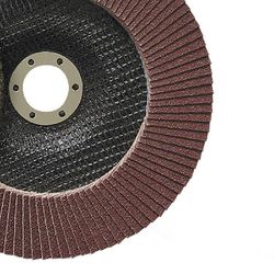 Disco de Lixa Flap 180 x 22mm 7pol x 7/8pol Gr 80 102,0007 ROCAST