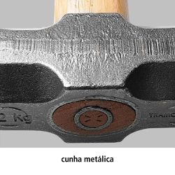 Marreta Oitavada Com Cabo De Madeira 1,5Kg (40508/003) - Tramontina