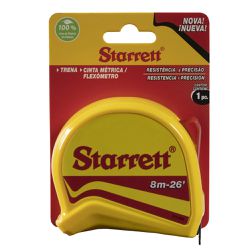 Trena de Aço Com Trava 8 Metros (KTS1-8ME-S) - Starrett
