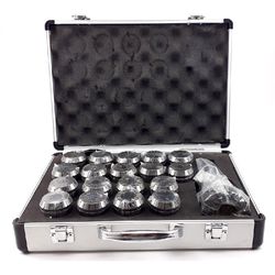 Jogo de Pinças CM 20 peças Padrão ER40 3a25mm Cone Mandril CM4 38,0002 ROCAST