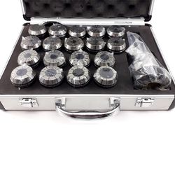 Jogo de Pinças CM 20 peças Padrão ER40 3a25mm Cone Mandril CM4 38,0002 ROCAST