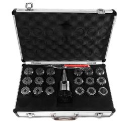 Jogo de Pinças ISO 20 peças Padrão ER40 3a25mm Cone Mandril ISO30 38,0003 ROCAST