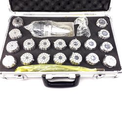 Jogo de Pinças BT 21 peças Padrão ER40 3a25mm Cone Mandril BT40 38,0031 ROCAST