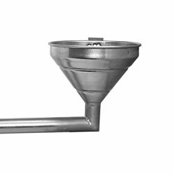 Funil 2 Curvas em Aço Galvanizado Para Uso Geral (1111-05) - Lupus