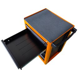 Carrinho Para Ferramentas Com 5 Gavetas Laranja (44950/007) - Tramontina Pro