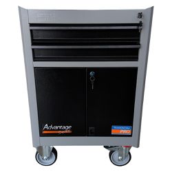 Carrinho Para Ferramentas Fechado Com 2 Gavetas Cinza (44950/406) - Tramontina Pro