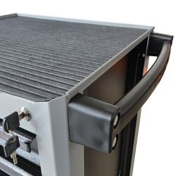 Carrinho Para Ferramentas Com 5 Gavetas Cinza (44950/407) - Tramontina Pro