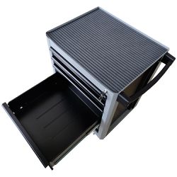 Carrinho Para Ferramentas Com 5 Gavetas Cinza (44950/407) - Tramontina Pro