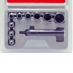 Jogo de Vazadores Intercambiáveis 10 peças 5,0 a 32,0mm 59,0017 ROCAST