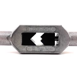 Vira Macho Tipo Desandador Universal para Macho N3 M5 M20mm 27,0005 ROCAST