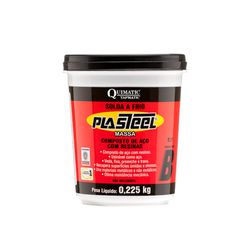 Plassteel Massa 1:1 0,450 kg PM1 - Quimatic Tapmatic