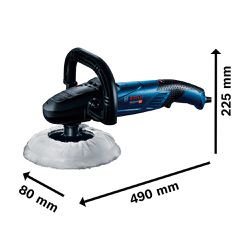 Politriz Bosch GPO 14 CE, 1400 W, 220V, 6 velocidades, com disco
