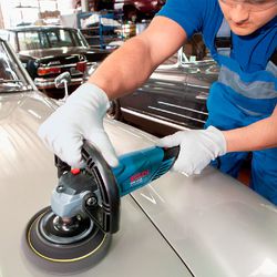 Politriz Bosch GPO 14 CE, 1400 W, 220V, 6 velocidades, com disco