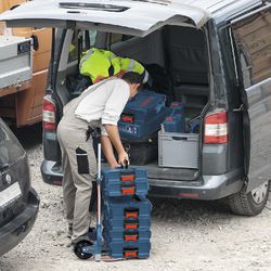 Carrinho Articulado para Transporte das Maletas L-Boxx 790x490x80mm - Bosch