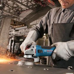 Esmerilhadeira Angular Bosch de 5'' GWS 17-125 CIE com 1700W 220V com Punho auxiliar - BOSCH