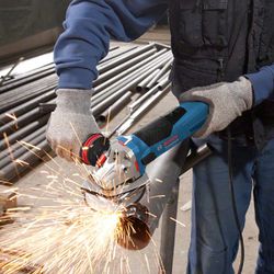 Esmerilhadeira Angular Bosch de 5'' GWS 17-125 CIE com 1700W 220V com Punho auxiliar - BOSCH