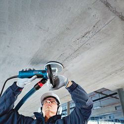 Lixadeira para concreto Bosch GBR 15 CA 1500W 220V, em maleta