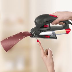 Lixadeira Orbital Skil 7351 200W 127V com 3 lixas e coletor de pó