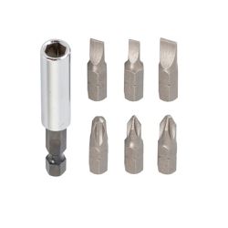 Jogo de Bits Para Parafusar com 7 peças - Skil