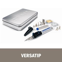Versatip Pirógrafo e Soldador a Gás Com 12 Acessórios- Dremel
