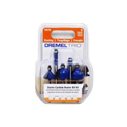 Kit Fresas Especiais TR770 p/ Dremel Trio 5 Unidades - Dremel 