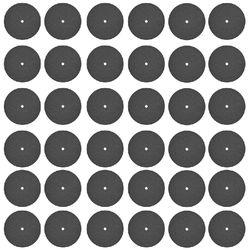 Disco de Lixa 413 Grana 240 36 Unidades - Dremel