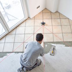 Nível a laser Bosch GTL 3 com alcance de até 20 metros